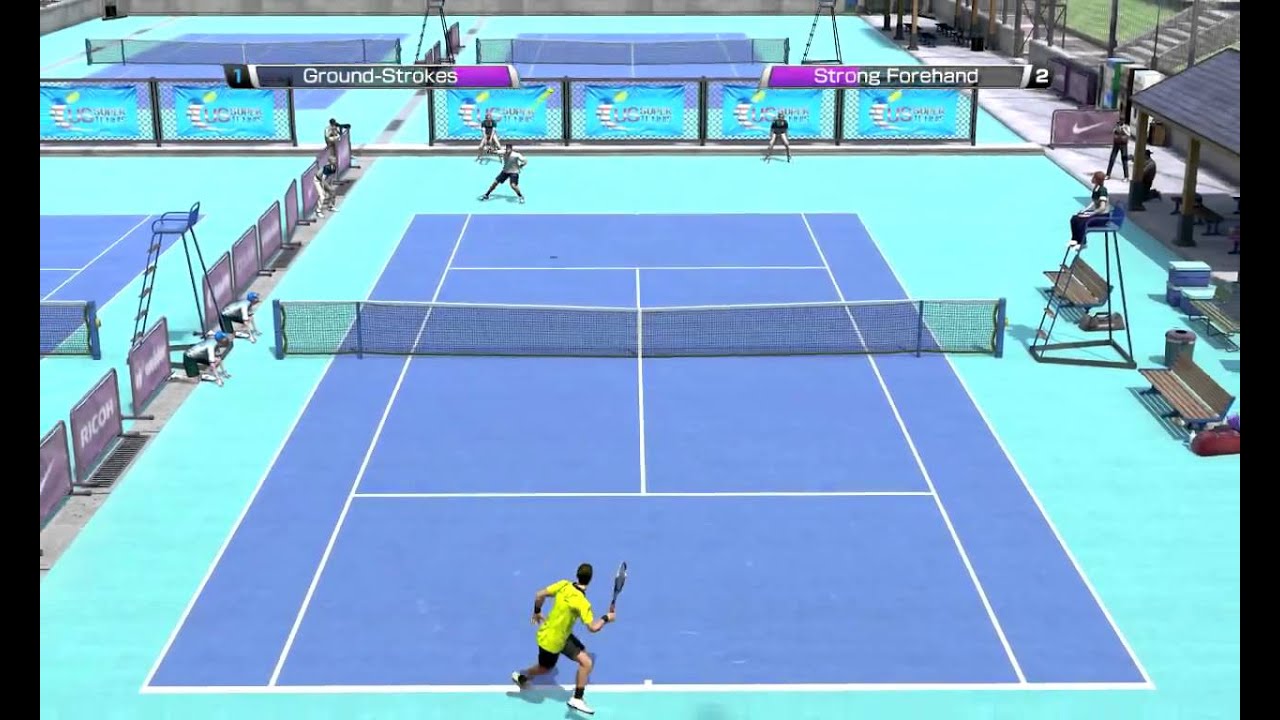 virtua tennis 4 controls